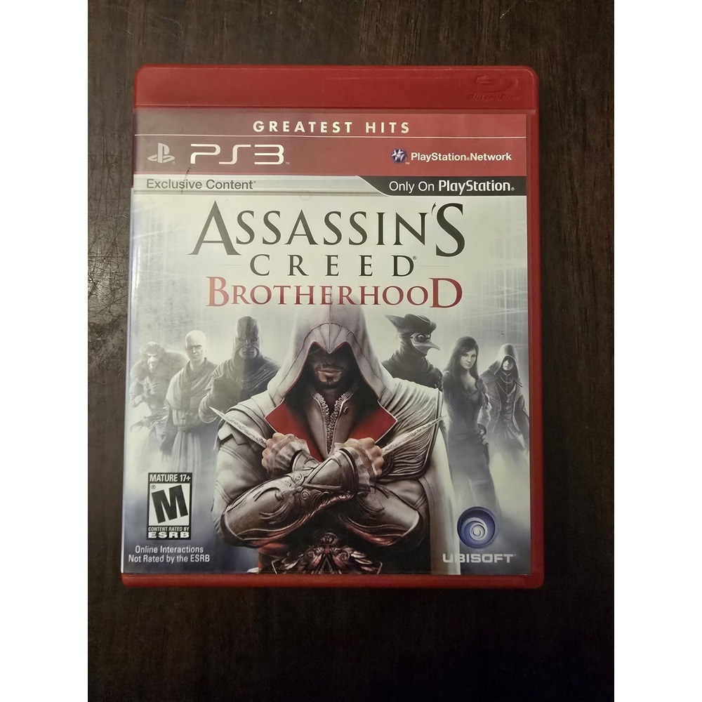 Assassin's Creed: Brotherhood (Sony PlayStation 3, 2010) Complete‎ and Tested